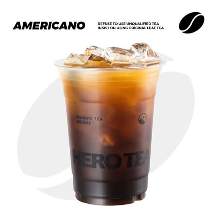 Hero's Signature Americano（No sugar) 英雄冰美式 (无糖）